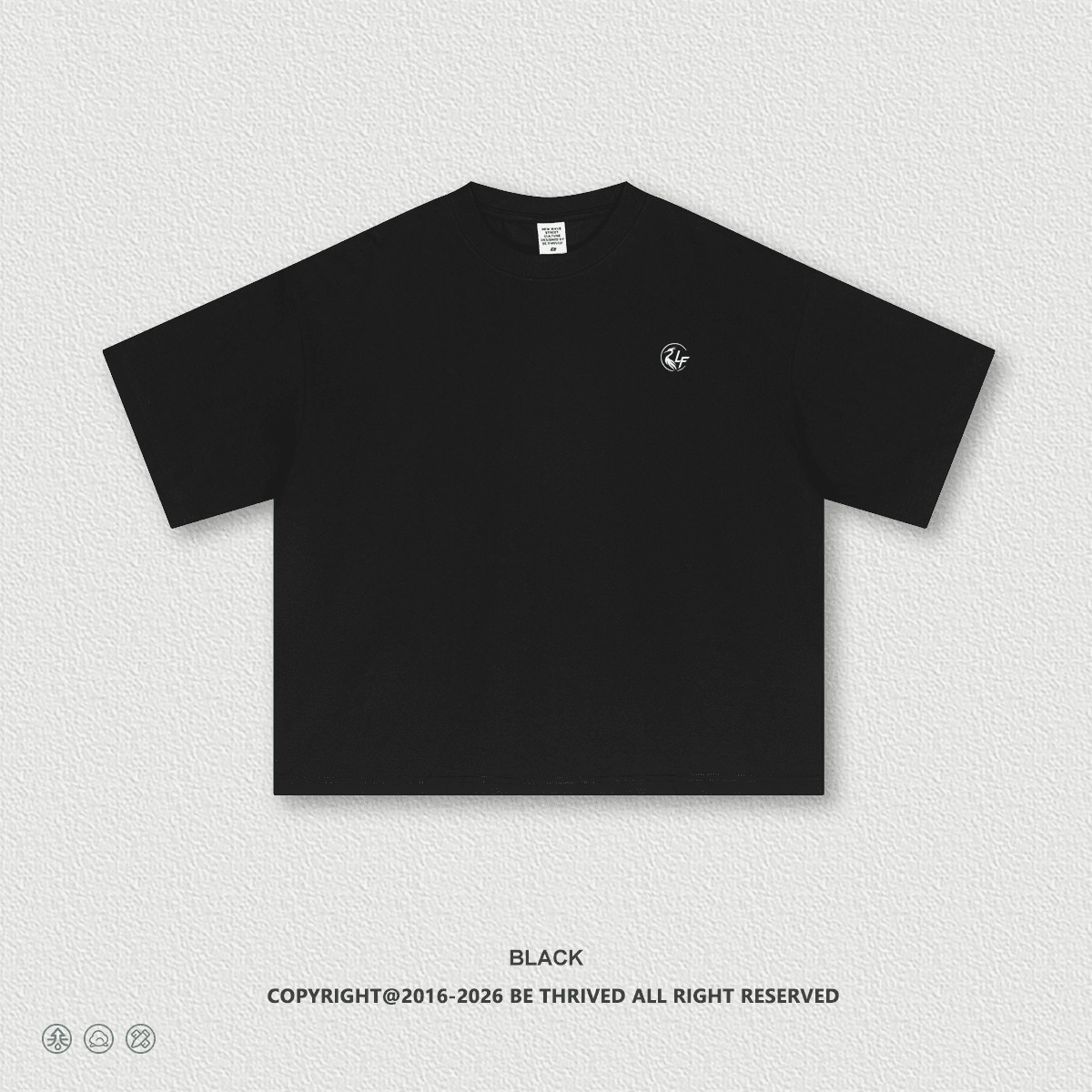T-Shirt Cropped LAF Negra